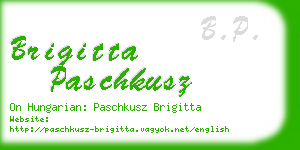 brigitta paschkusz business card